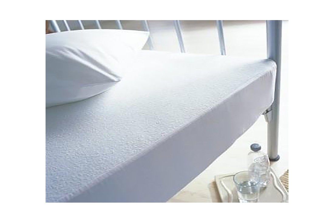 Protector de colchón rizo acolchado impermeable pvc